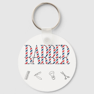 Barber Key Ring