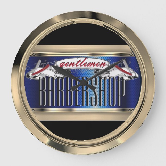  Barber  large clock (Front)