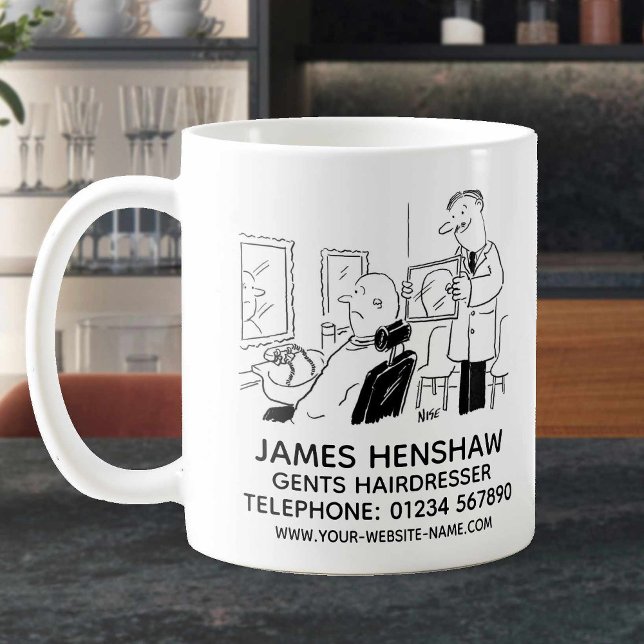 Barber or Gents Hairdresser Promotional Coffee Mug (Creator Uploaded)