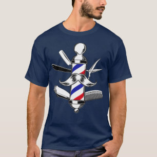 Barber or Hairstylist Fresh Cut Uniform T-Shirt