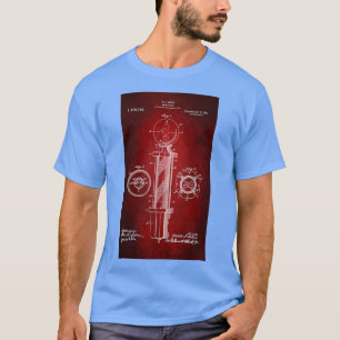 Barber Pole Patent 1916 T-Shirt