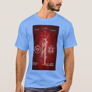 Barber Pole Patent 1916 T-Shirt