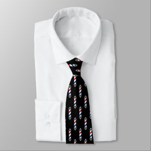 Barber Pole Pattern Tie