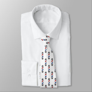 Barber Pole Pattern Tie