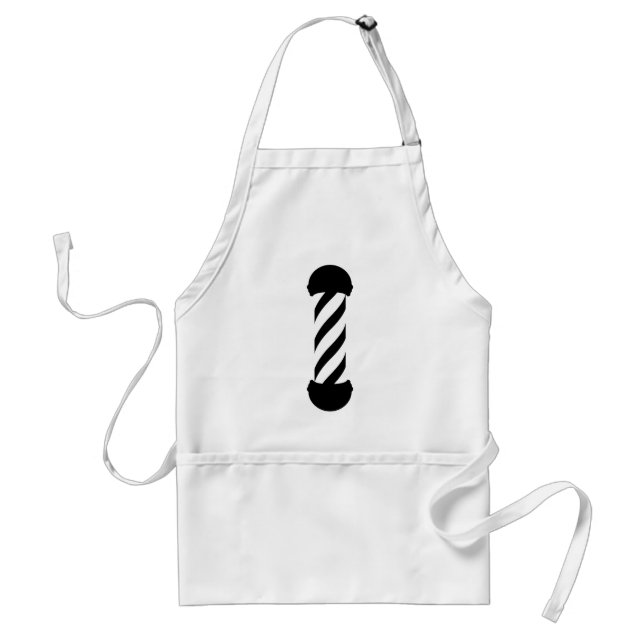 barber pole standard apron (Front)