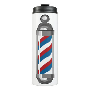 Barber Pole Thermal Tumbler