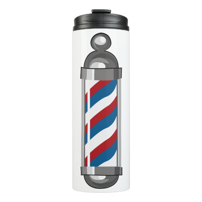 Barber Pole Thermal Tumbler (Front)