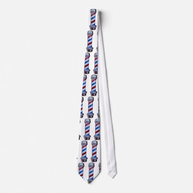 Barber Pole Tie! Tie (Front)