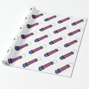 Barber Poles Wrapping Paper