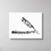 barber razor icons