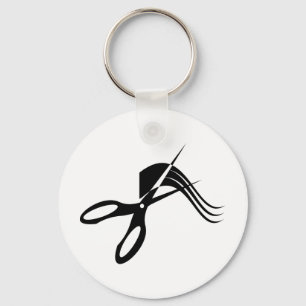 Barber Scissors - Hair Stylist Key Ring