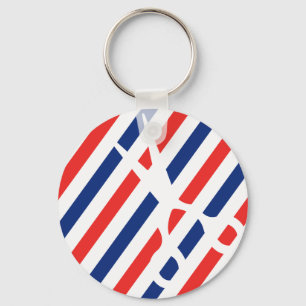 Barber Scissors Key Ring