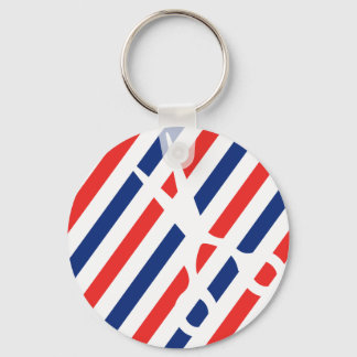 Barber Scissors Key Ring
