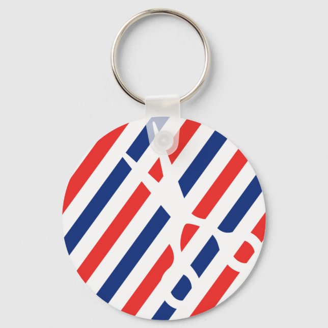 Barber Scissors Key Ring (Front)