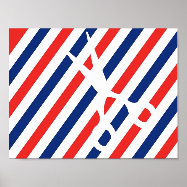 Barber Scissors Poster (Front)