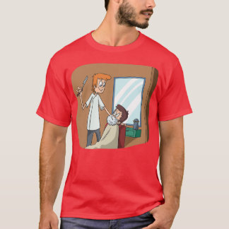 Barber shaving T-Shirt