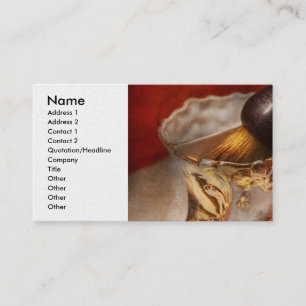 Barber - Shaving - The beauty of barbering Business Card
