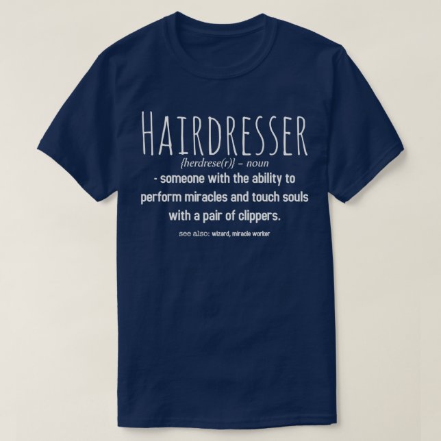Barber shirt (Design Front)
