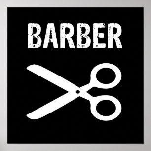 Barber shop, barber poster