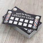 Barber Shop Barbershop Vintage Chalkboard Loyalty<br><div class="desc">Barber Shop Barbershop Chalkboard Loyalty Punch Cards.</div>