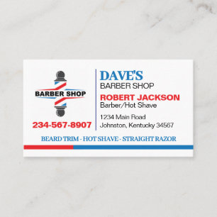 Barber Shop Business Card