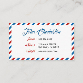 Barber Shop Business Card