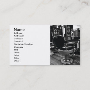 Barber Shop Business Card