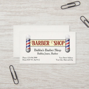 Barber Shop Business Card