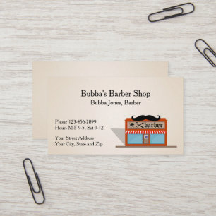 Barber Shop Business Card