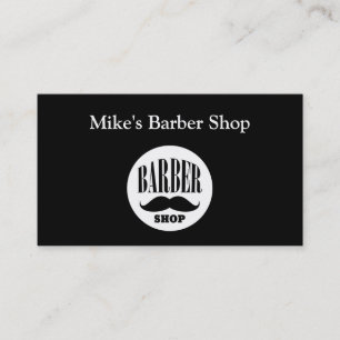Barber Shop Business Cards