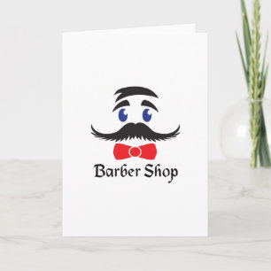 BARBER SHOP CARD