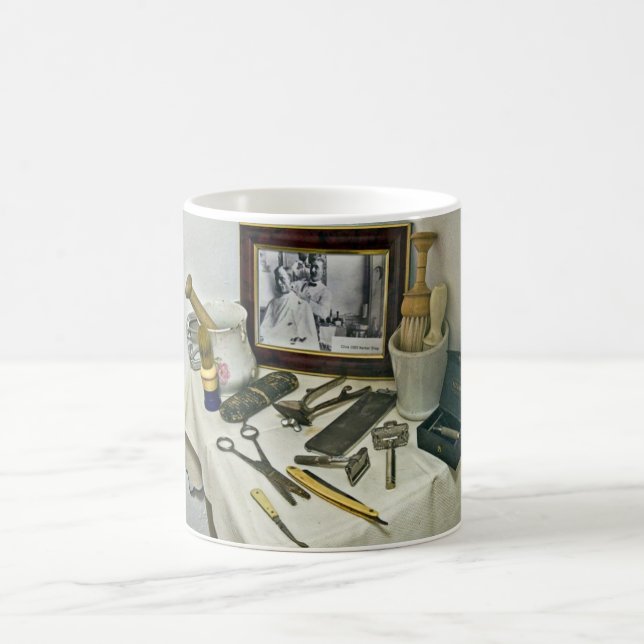 Barber Shop Coffee Mug (Center)
