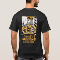 Barber Shop Funny Playing Card Style Hair Stylist