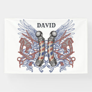 Barber Shop Hairdresser Personalise Banner