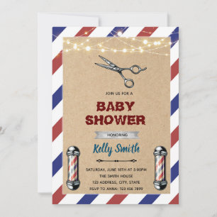 Barber shop invitation