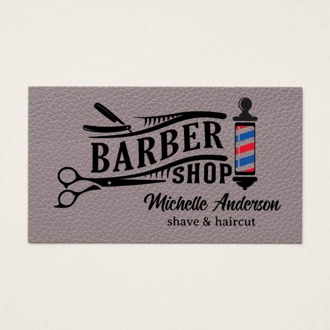 Barber Shop Logo  (Front)