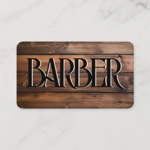Barber shop logo / business card