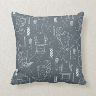 Barber Shop Pillow