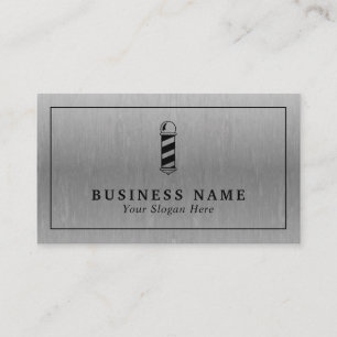 Barber Shop Pole Business Card