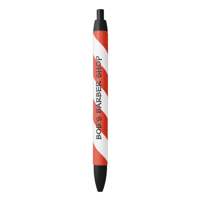 barber shop pole pen customisable (Front Vertical)