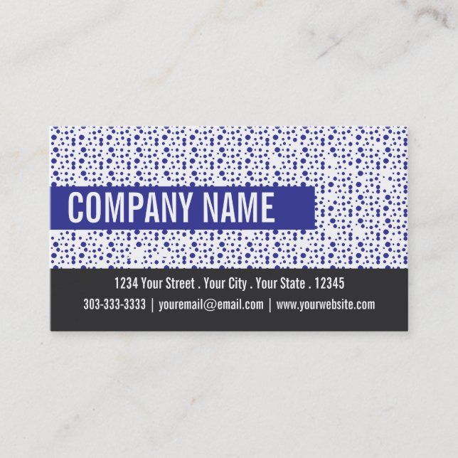 Barber Shop Referral Business Card (Front)
