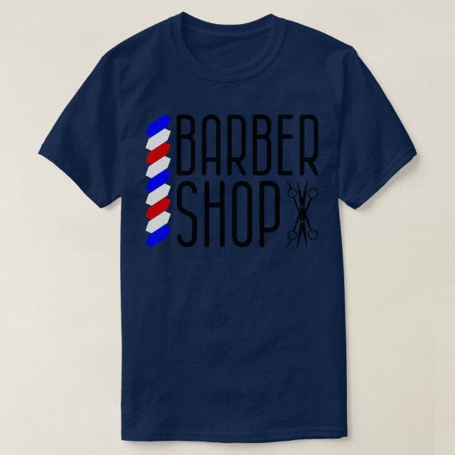 Barber Shop T-Shirt (Design Front)