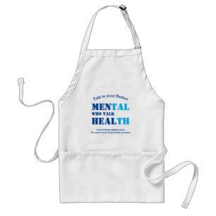 BARBER SHOP TALK Men's Mental Health PERSONALIZED Standard Apron