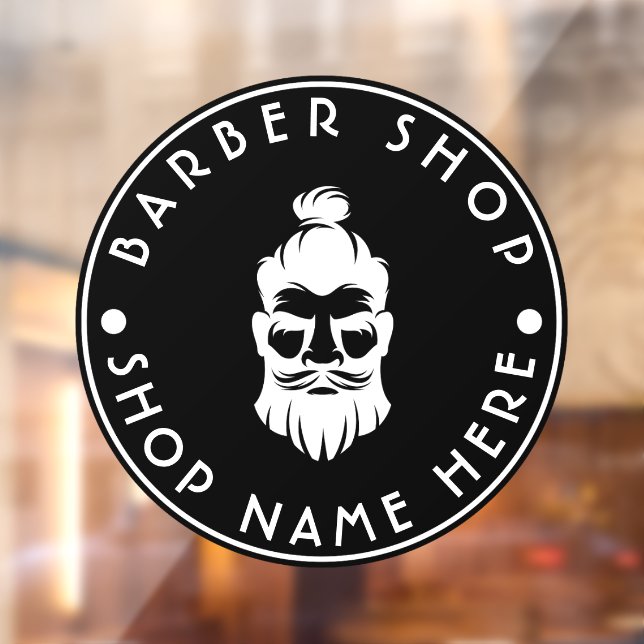 Barber Shop Window Cling (Sheet 2)