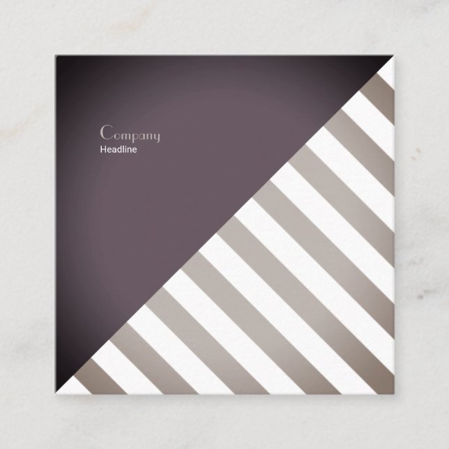 Barber Square Business Card (Front)