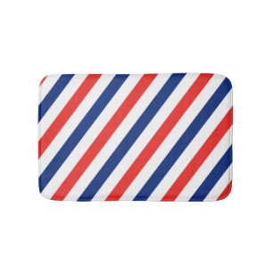 Barber Stripes Bath Mat