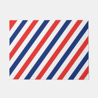 Barber Stripes Doormat