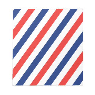 Barber Stripes Notepad