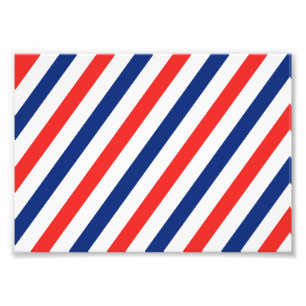 Barber Stripes Photo Print