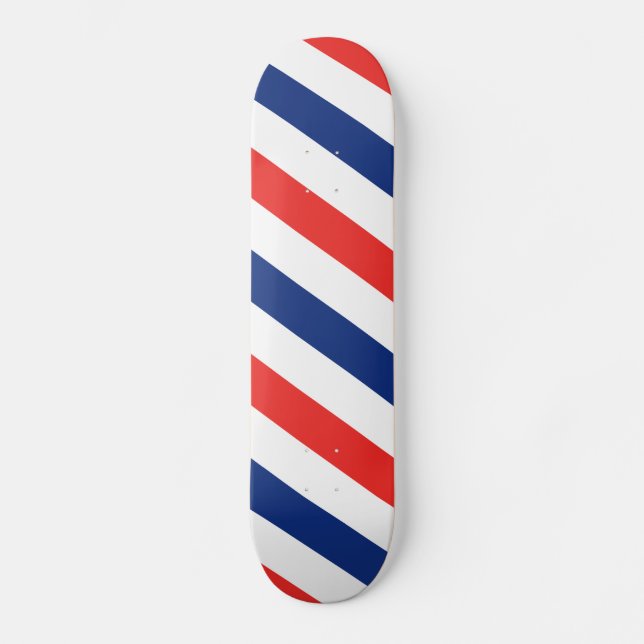 Barber Stripes Skateboard (Front)